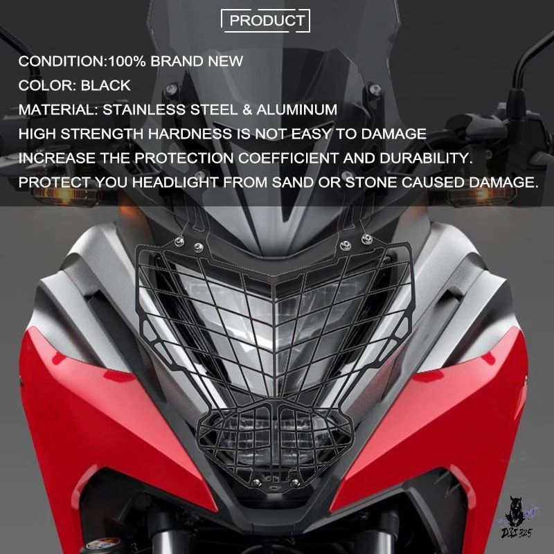 ホンダ NC750X 2021-2023 用 ヘッドライトプロテクター ガードカバー