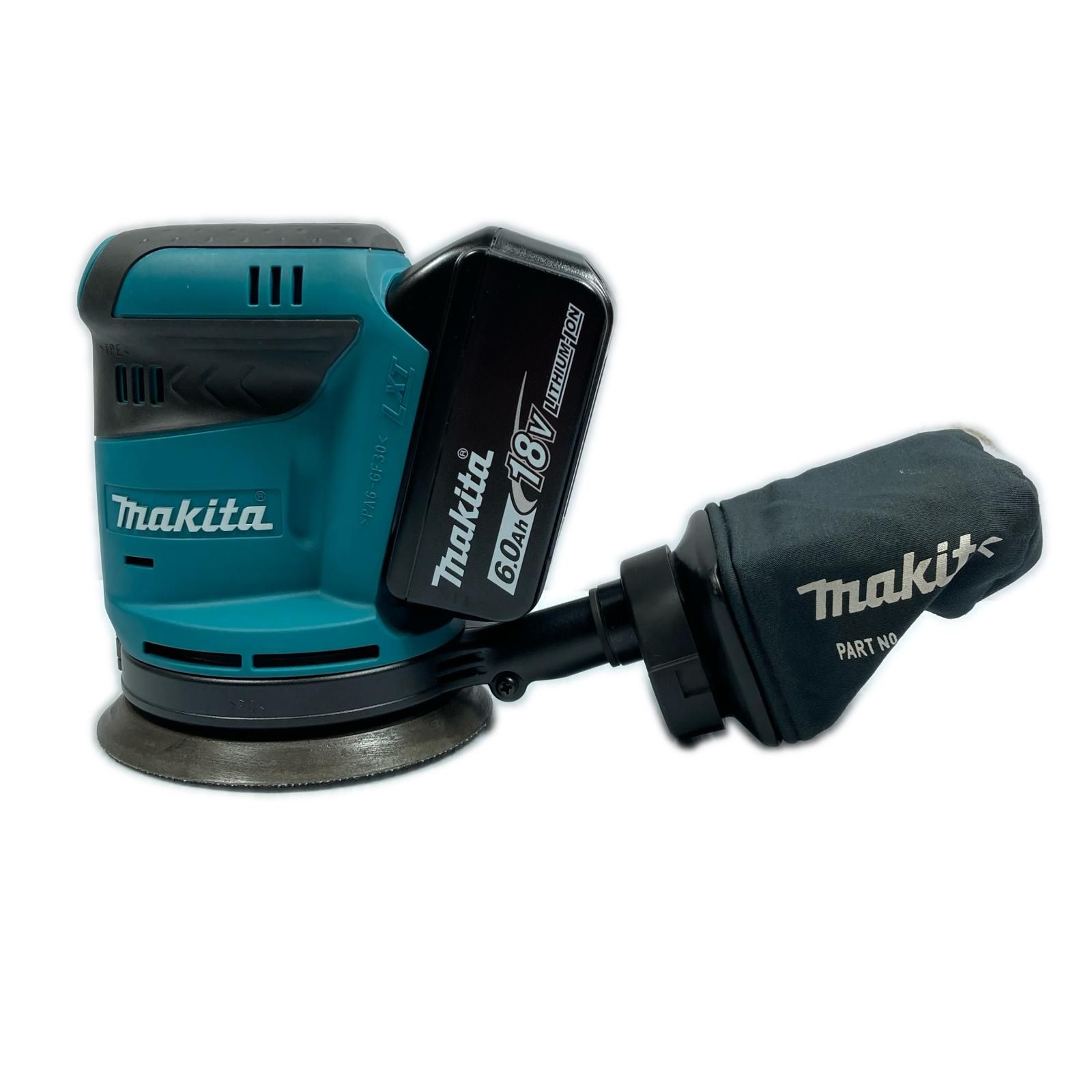MAKITA マキタ 18v 125mm 充電式ランダムオービットサンダ ※バッテリ未使用/PSEマークあり BO180D ブルー