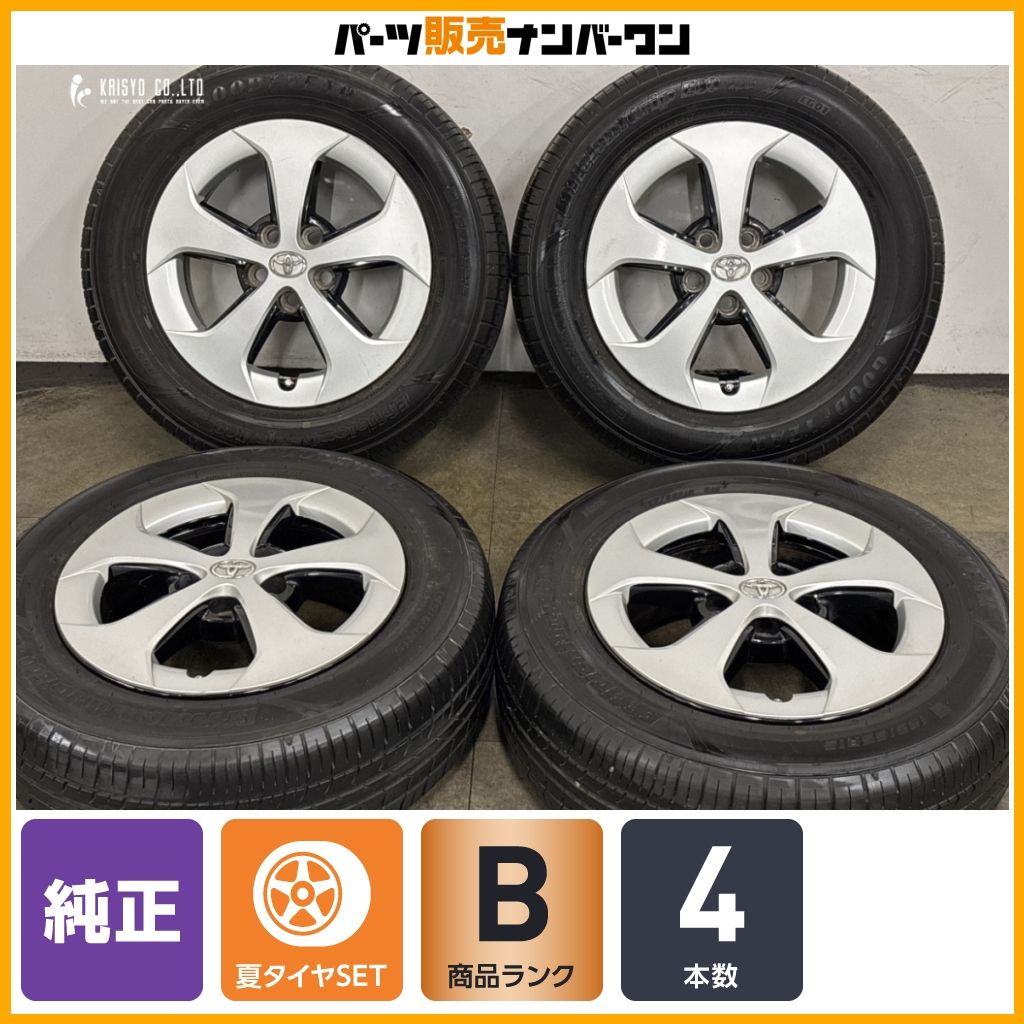 程度良好品】トヨタ 30 プリウス 後期 純正 15in 6J +45 PCD100