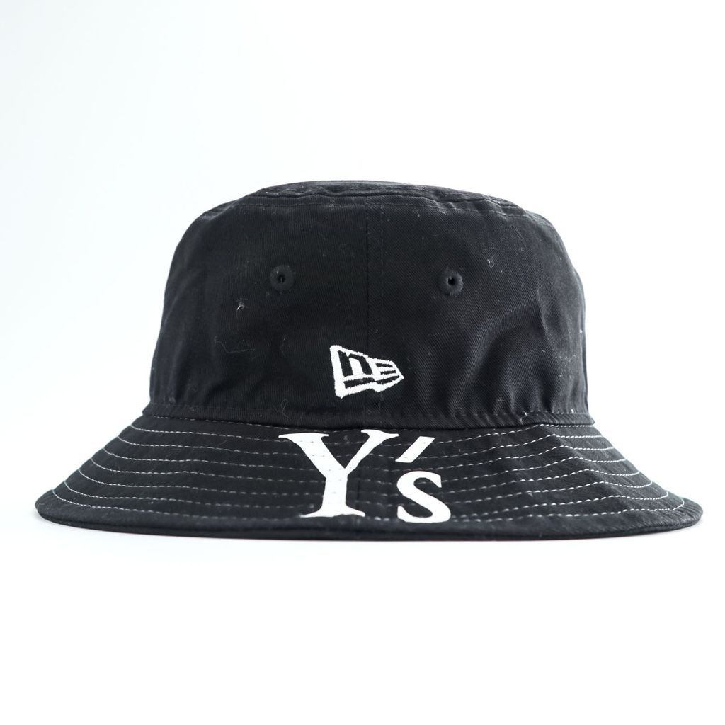 Y's (Yohji Yamamoto) × NEW ERA バケットハット M/L ブラック