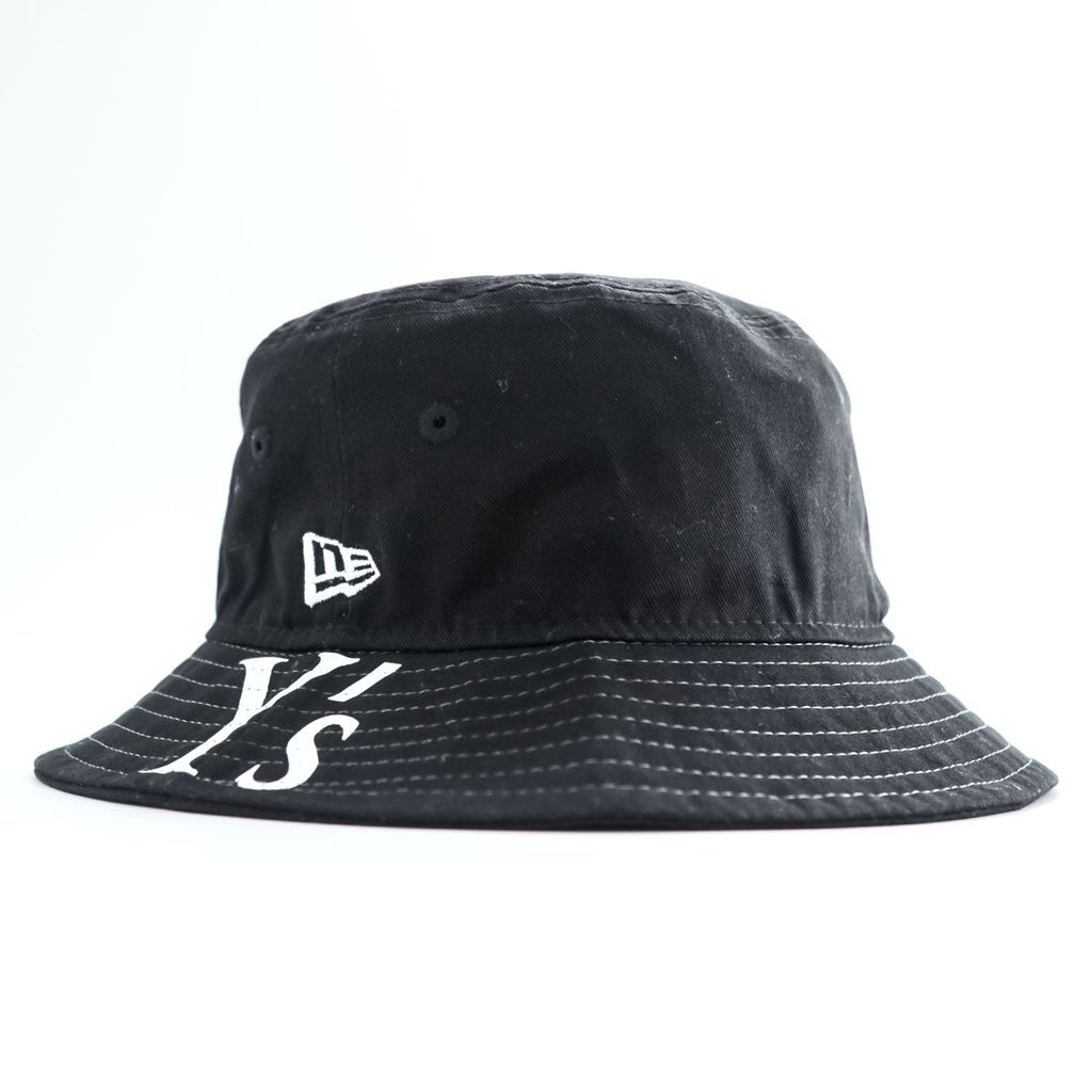 Y's (Yohji Yamamoto) × NEW ERA バケットハット M/L ブラック