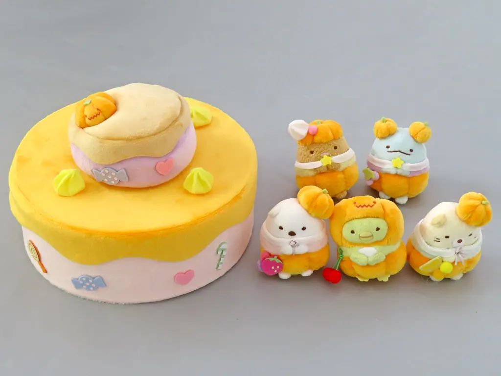 ハロウィンケーキ シーンぬいぐるみ すみっコぐらしコレクション すみっコぐらし 中古】ぬいぐるみ ハロウィンケーキ シーンぬいぐるみ すみっコぐらし