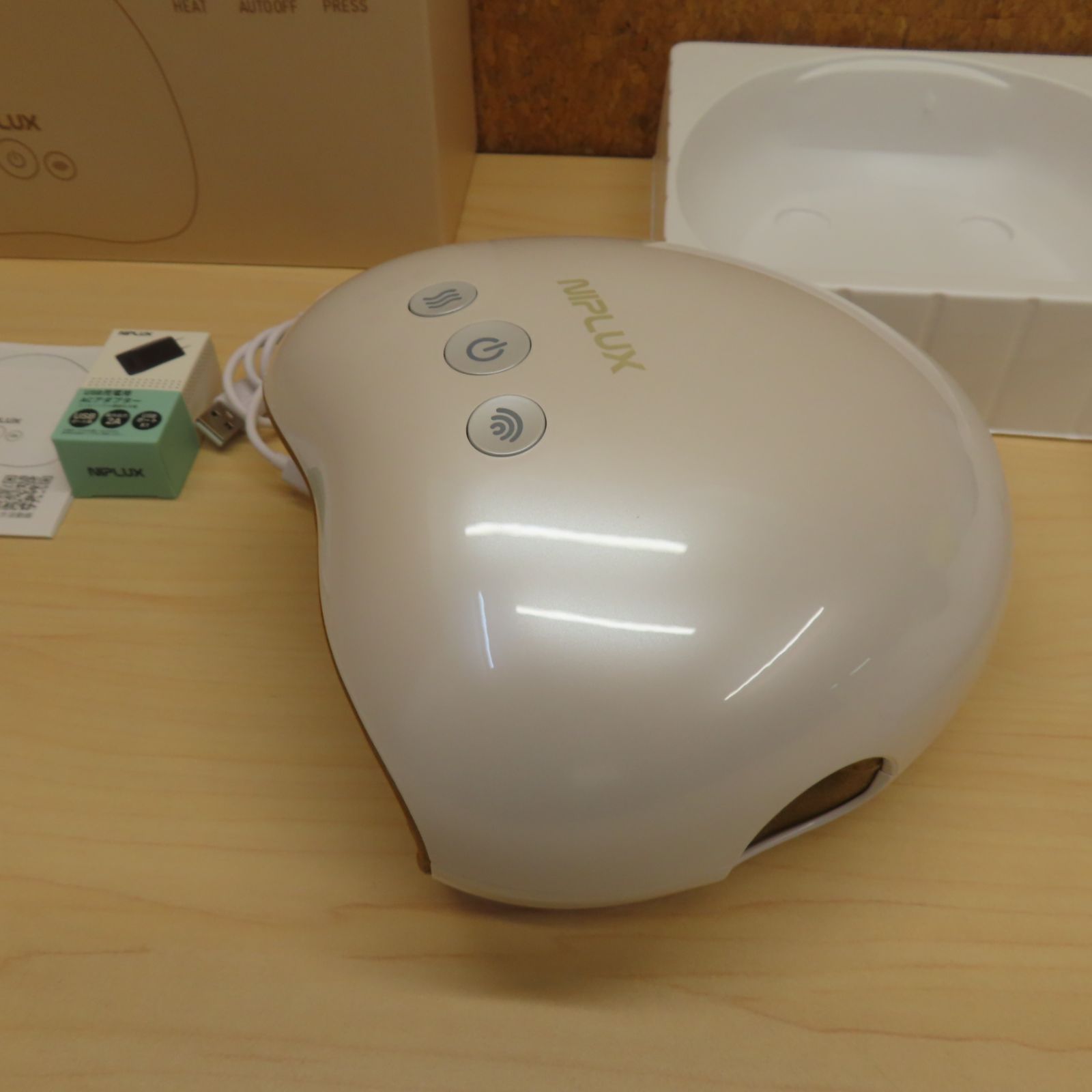 NIPLUX HAND MOMI NPHM21 ベージュ 未使用品 開封のみ ハンド 