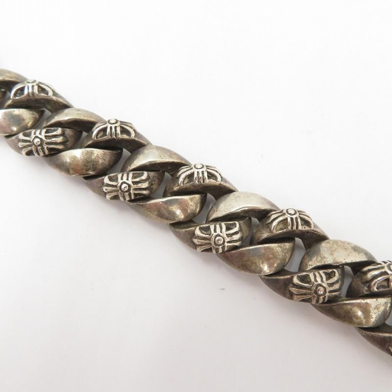 瀬戸大橋店】 中古 ブレスレット 925刻印 110.7g シルバー 【134