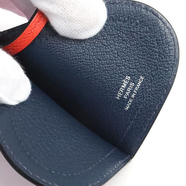 広尾店】エルメス HERMES バッグチャーム キーリング カマイユ