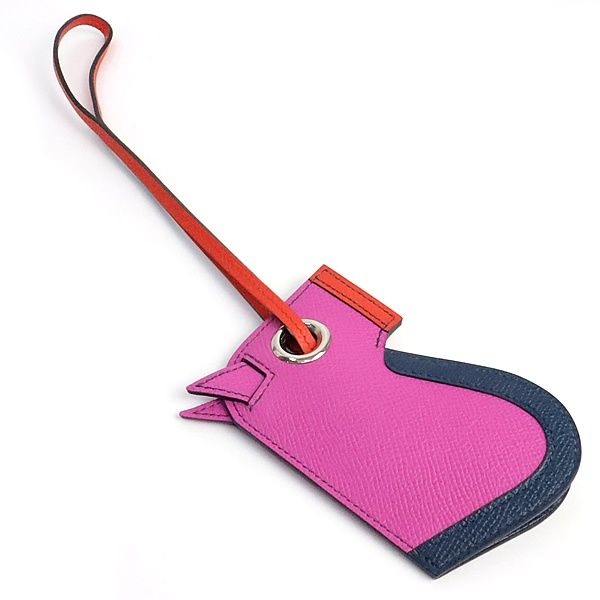 広尾店】エルメス HERMES バッグチャーム キーリング カマイユ