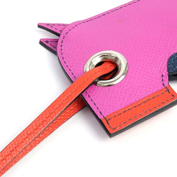 広尾店】エルメス HERMES バッグチャーム キーリング カマイユ