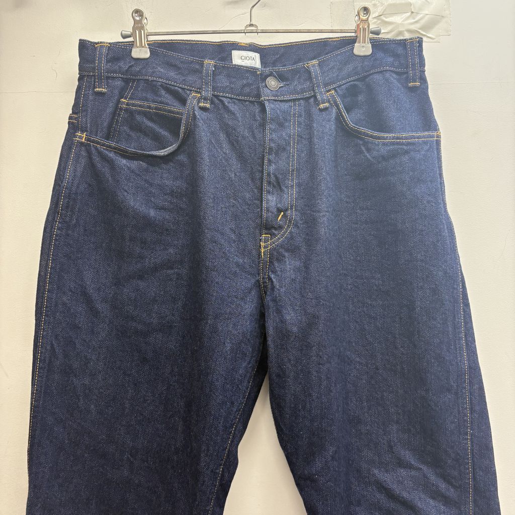CIOTA シオタ Slim 5 Pocket Pants スリムデニムパンツ PTLM-23SL 