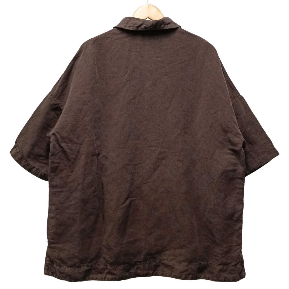 CASEY CASEY ケイシー ケイシー 26HS030 EQUERRE POLO ポロシャツ ブラウン サイズ M 正規品 / 54957 CASEY CASEY ケイシー ケイシー 26HS030 EQUERRE POLO ポロシャツ