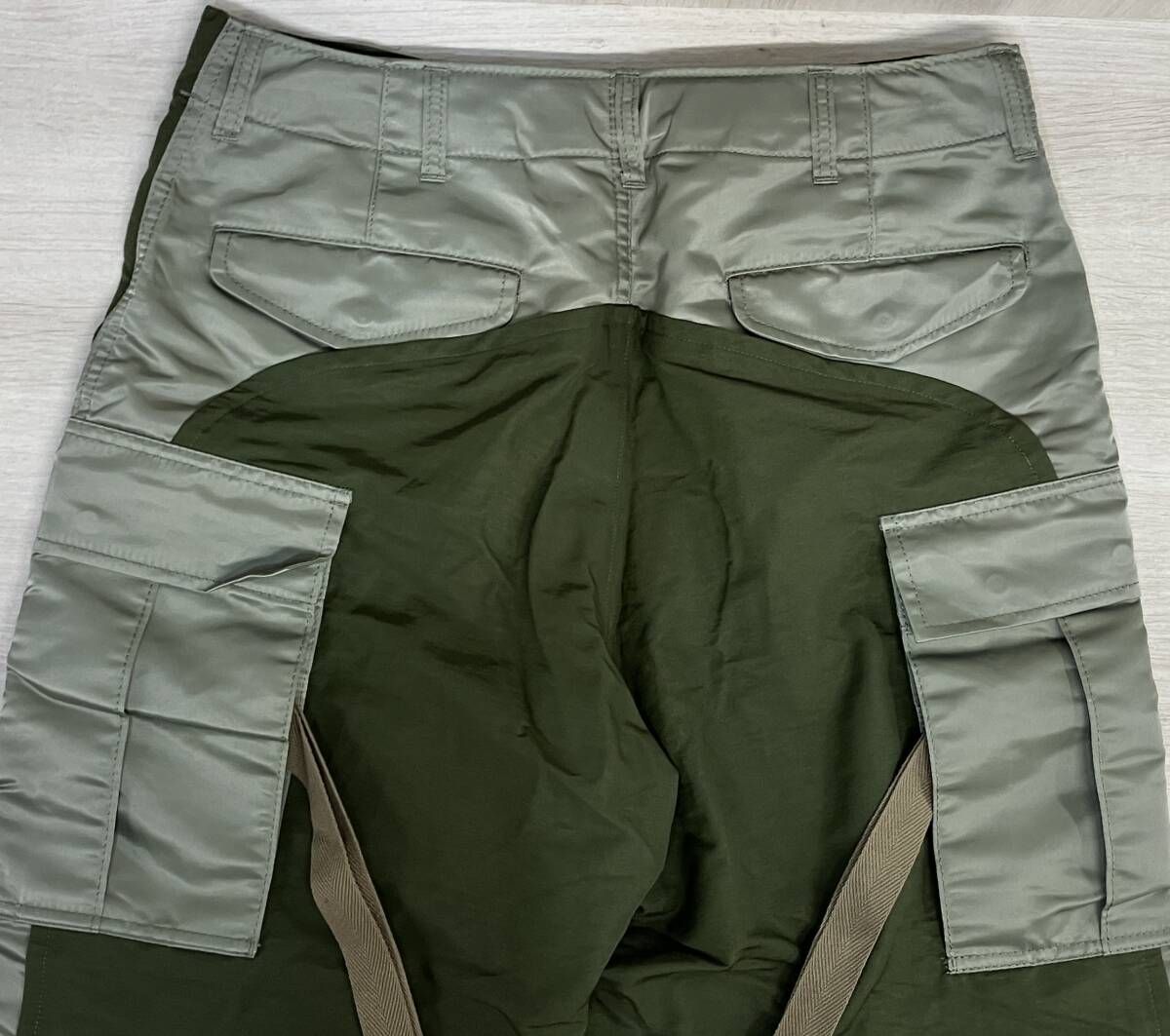 sacai サカイ Nylon Twill Mix Pants ナイロン ツイル ミックス パンツ
