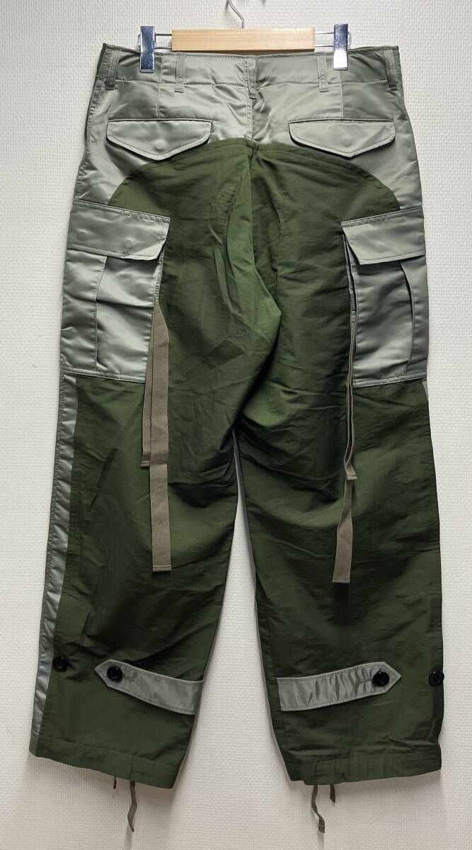 sacai サカイ Nylon Twill Mix Pants ナイロン ツイル ミックス パンツ