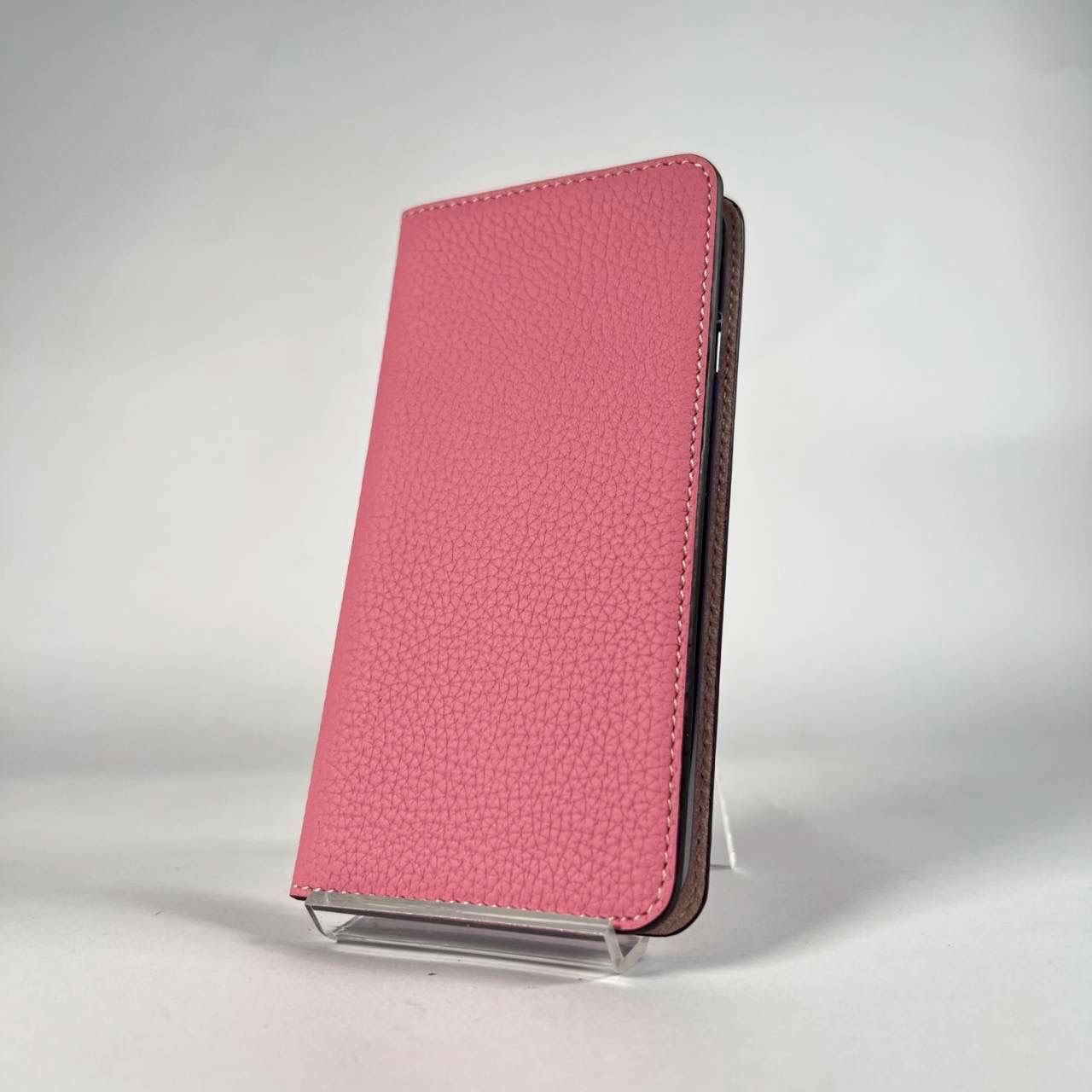 未使用に近い】ボナベンチュラ iPhoneSE 手帳型ケース ピンク - メルカリ