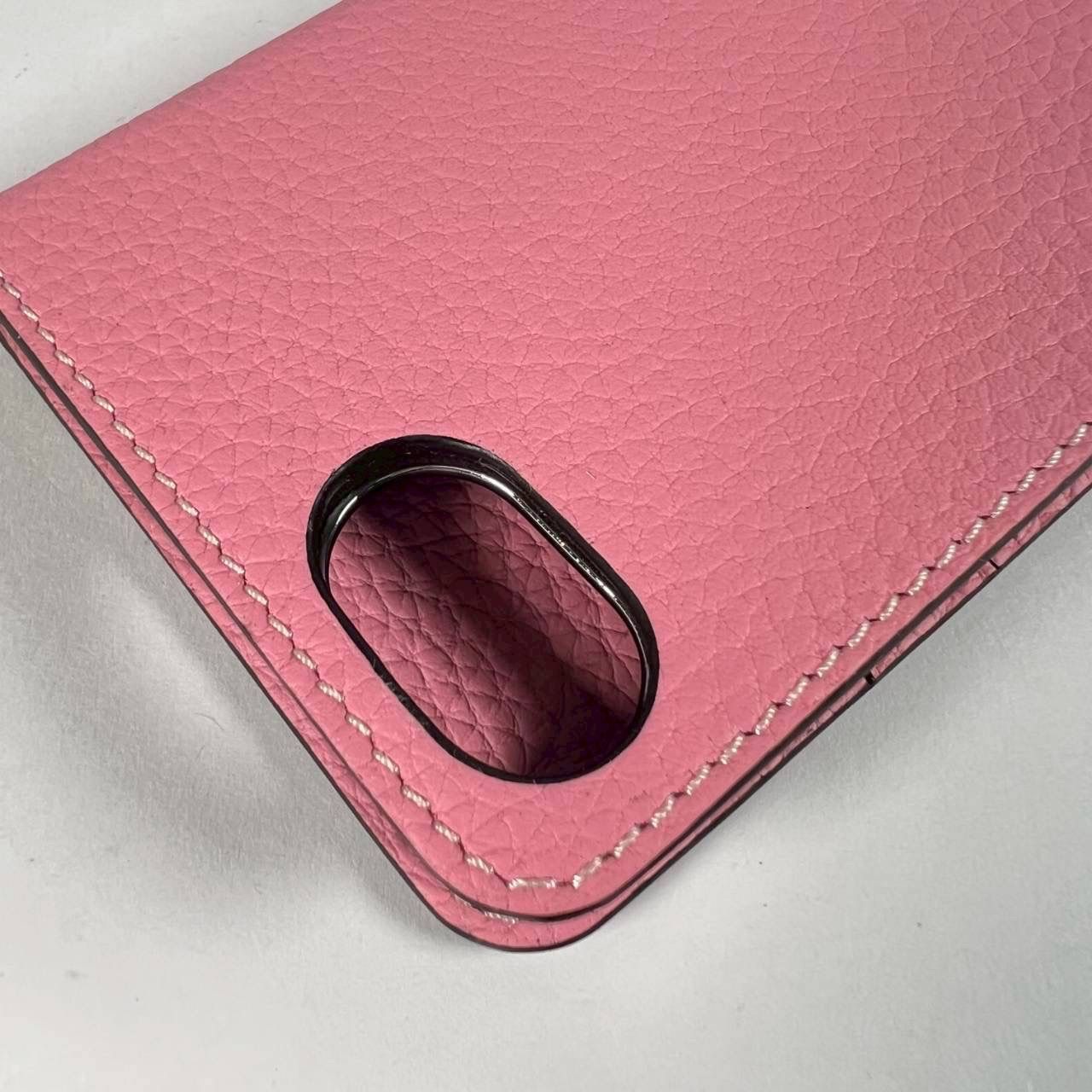 未使用に近い】ボナベンチュラ iPhoneSE 手帳型ケース ピンク - メルカリ