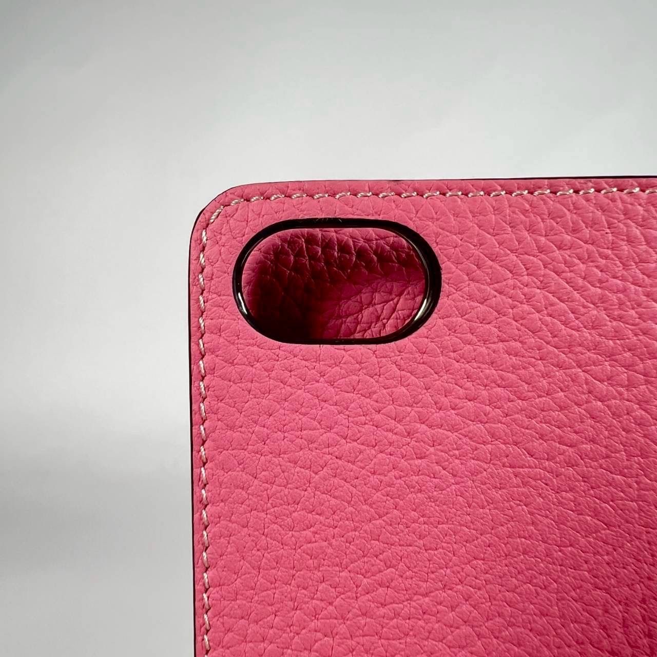 未使用に近い】ボナベンチュラ iPhoneSE 手帳型ケース ピンク - メルカリ