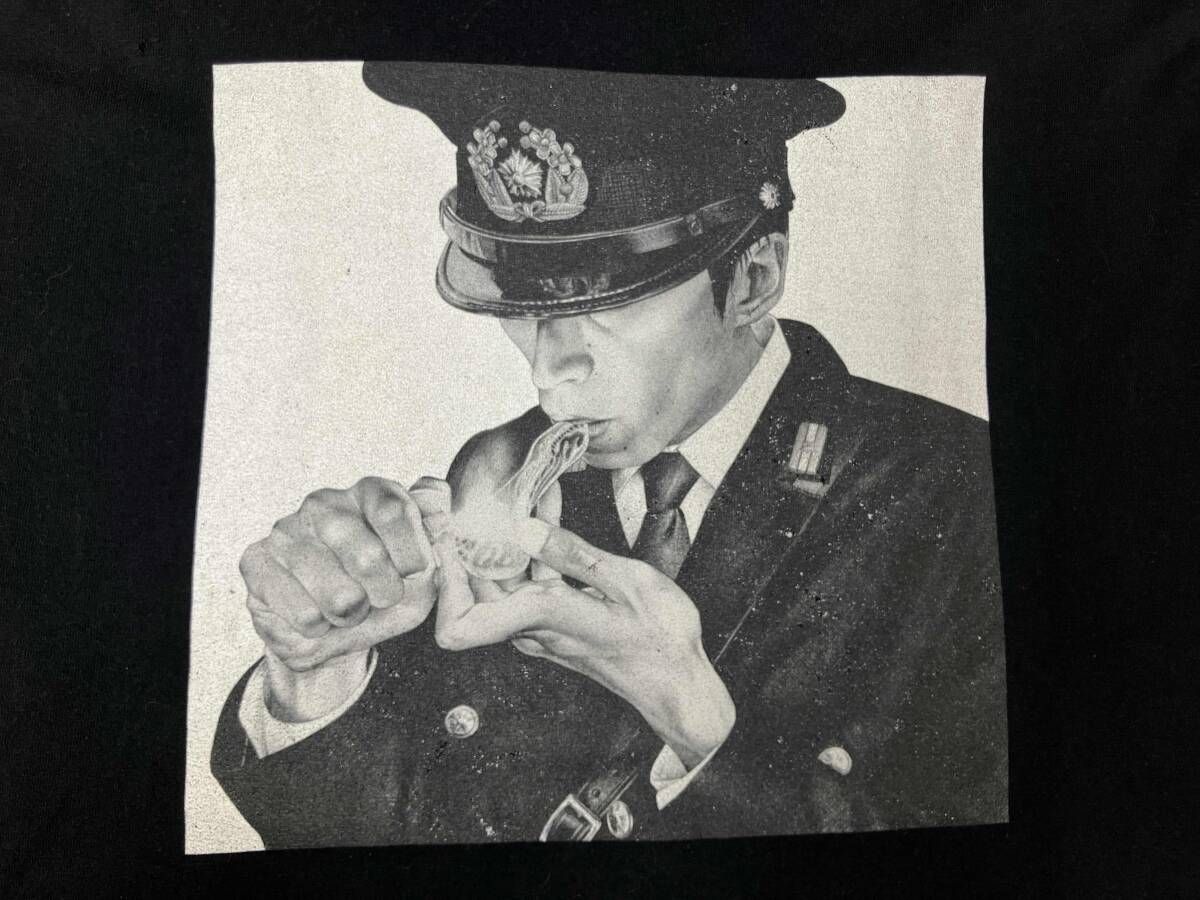 大友昇平 吸う警官 Asahi 長袖Tシャツ サイズL ブラック - メルカリ
