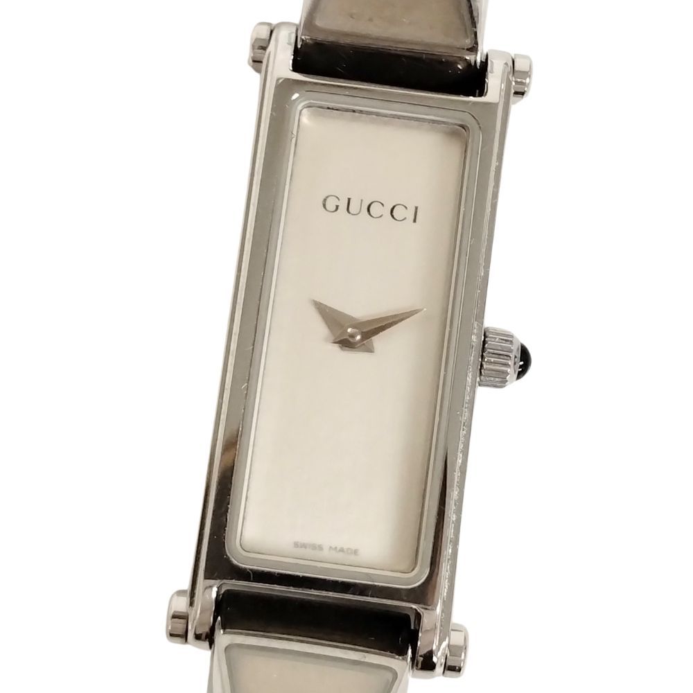 不稼働品】GUCCI グッチ 1500L バングルウォッチ クォーツ レディース