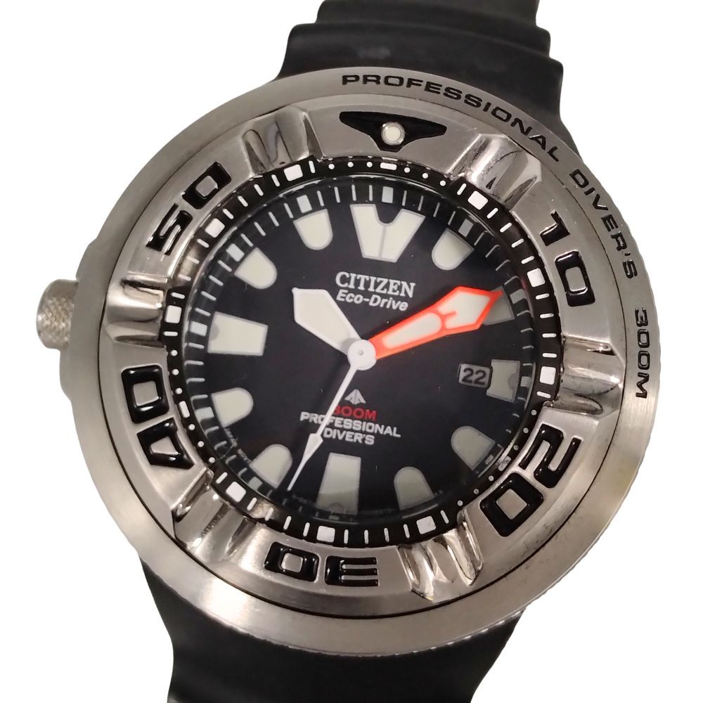 【ジャンク品】CITIZEN シチズン B873-S057892 ダイバーズ プロマスター エコドライブ ステンレス メンズ 腕時計 正規品 / C919 ジャンク品】CITIZEN シチズン B873-S057892 ダイバーズ プロマスター