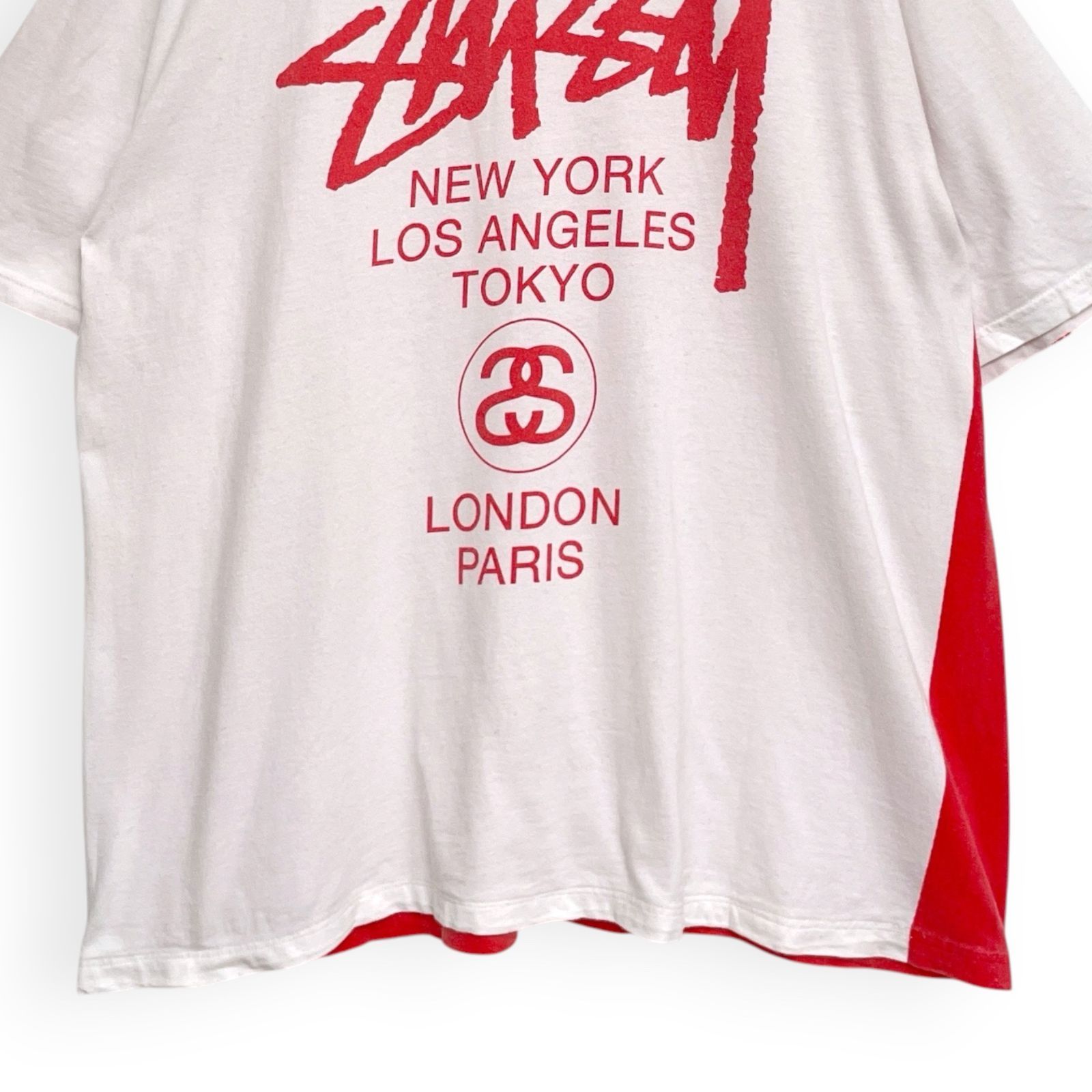 ステューシー　80s 半袖シャツ　サイズXL Stussy ステューシー 半袖 Tシャツ SizeXL /R26498 - メルカリ