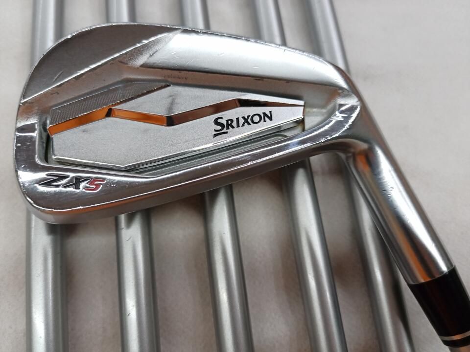 ダンロップ SRIXON ZX5 MCI90 Sフレックス アイアンセット 中古 ゴルフ