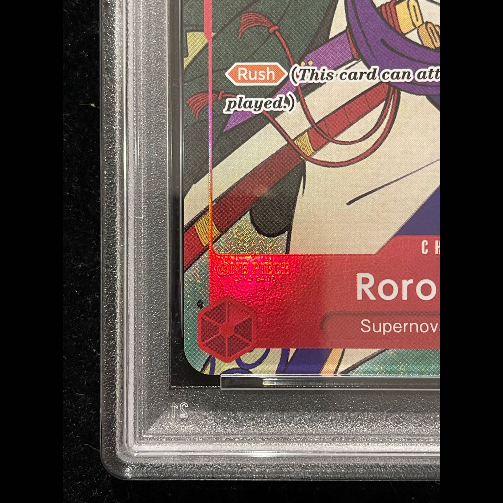 PSA10】ロロノア・ゾロ 1st anniversary set 英語版 SR OP01-025 1枚