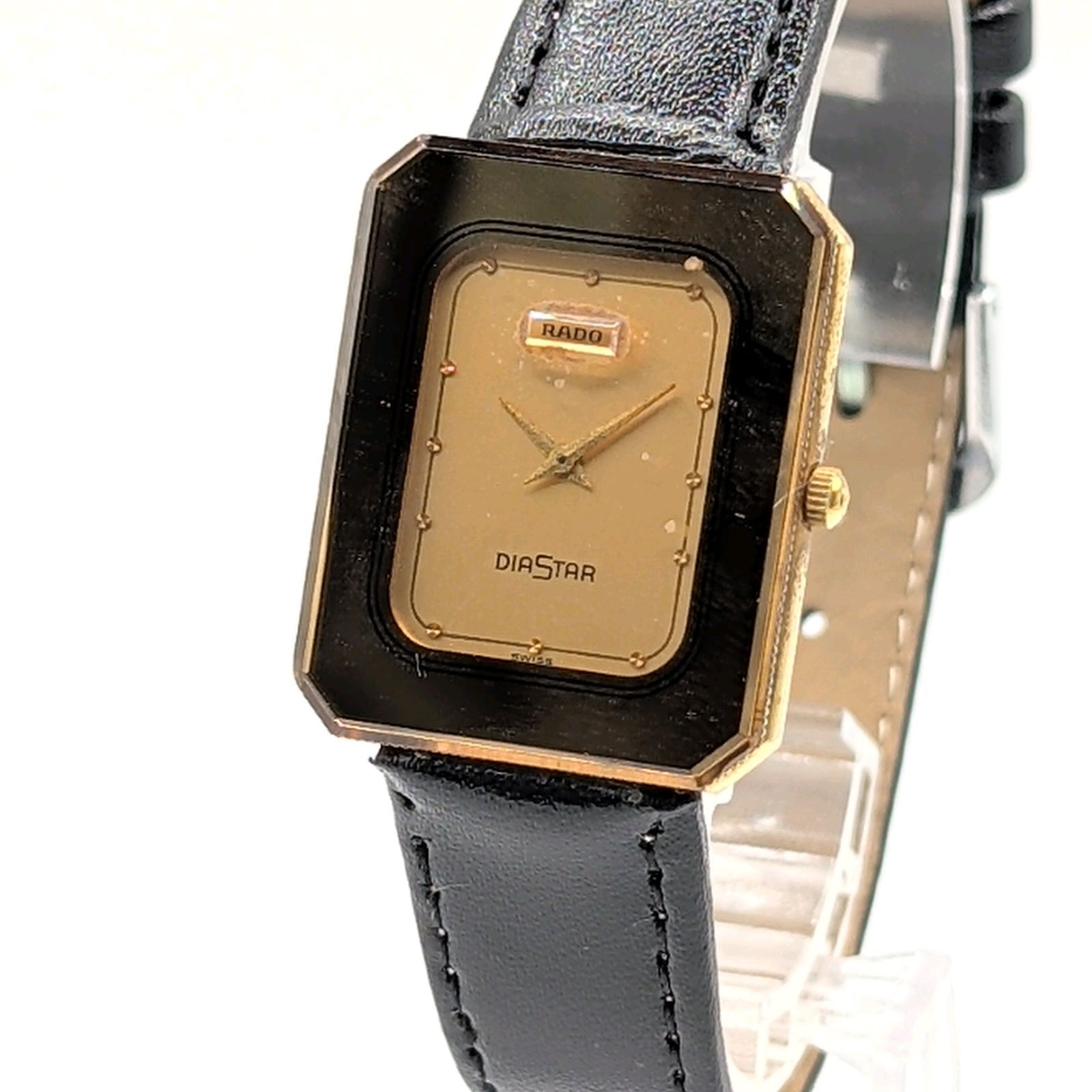 RADO DIASTAR 135.1013.3 Watch Quartz Ladies Gold Gold dial Y2K 00S Vintage ラドー ダイアスター 時計 クオーツ レディース ゴールド文字盤 ヴィンテージ 稼働品
