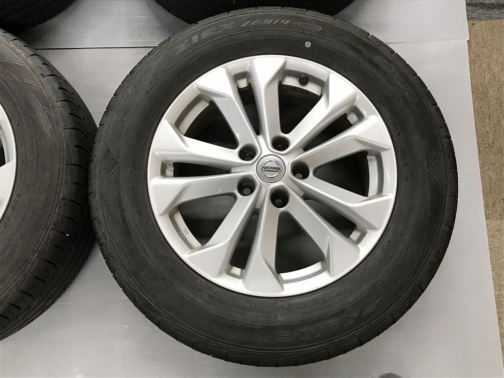◎エクストレイル純正セット すぐ使えます 国産 溝有 FALKEN 225/65R17