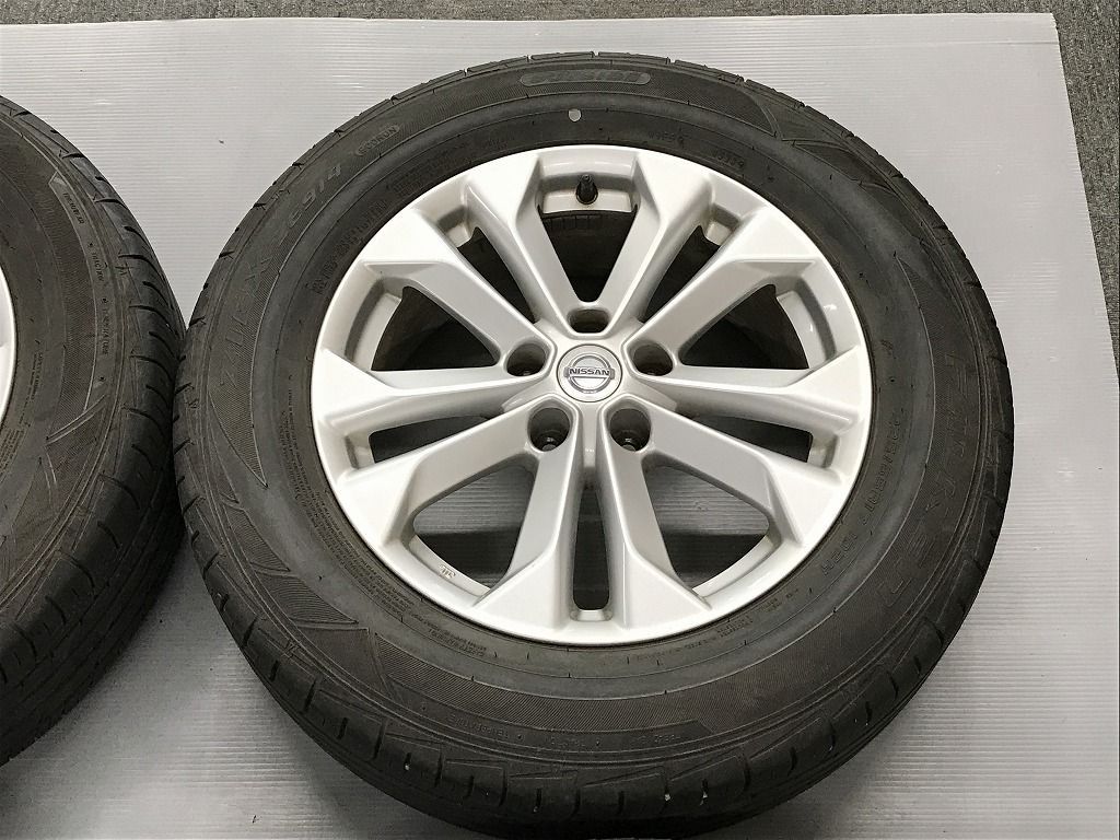 ◎エクストレイル純正セット すぐ使えます 国産 溝有 FALKEN 225/65R17 