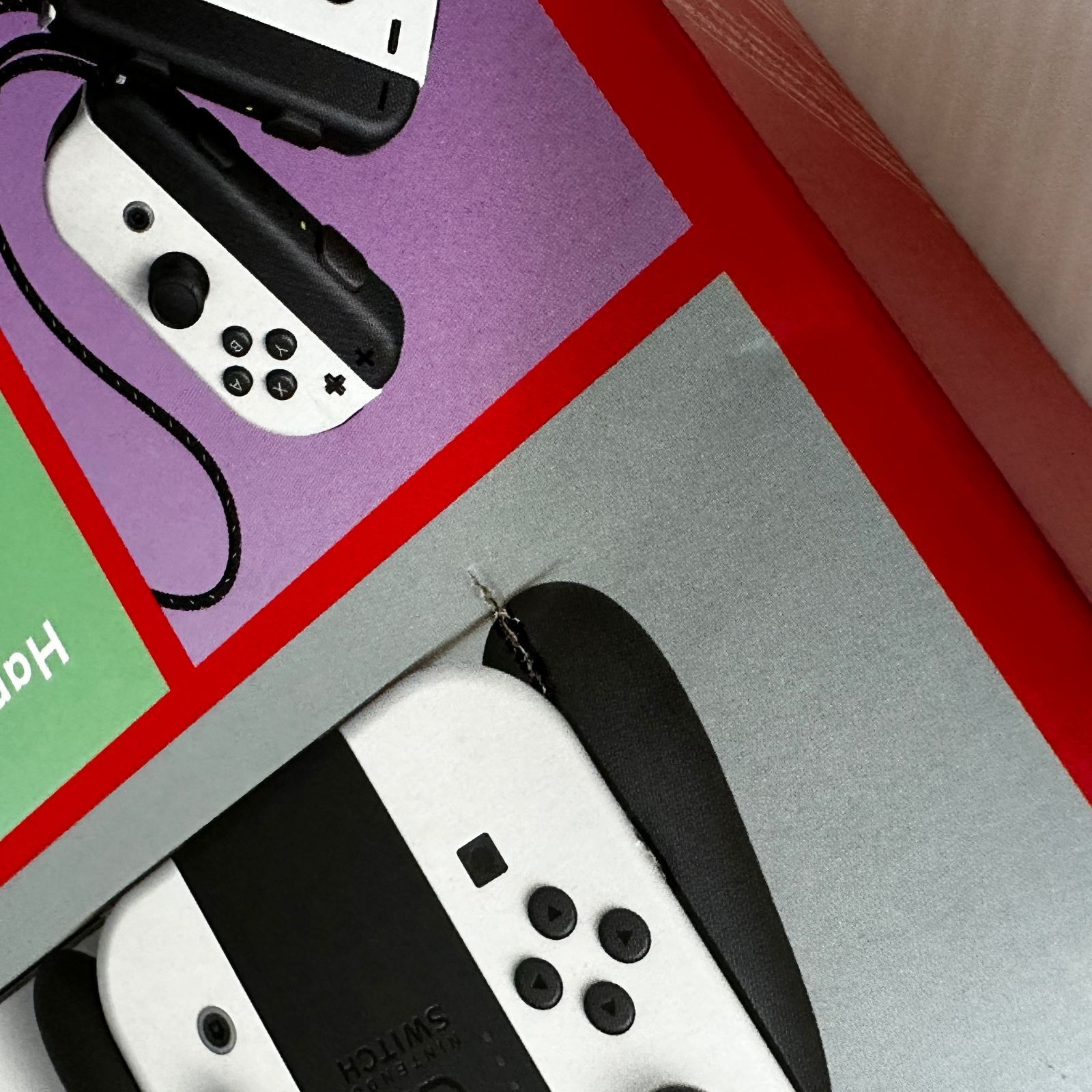 Nintendo Switch 有機ELモデル Joy-Con(L)/(R) ホワイト 中古品