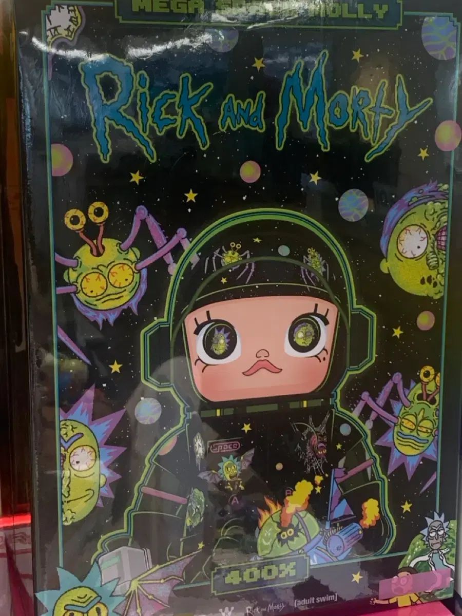 POP MART MOLLY SPACE - MEGA (Japan) 100% 400% Series Space Mart
