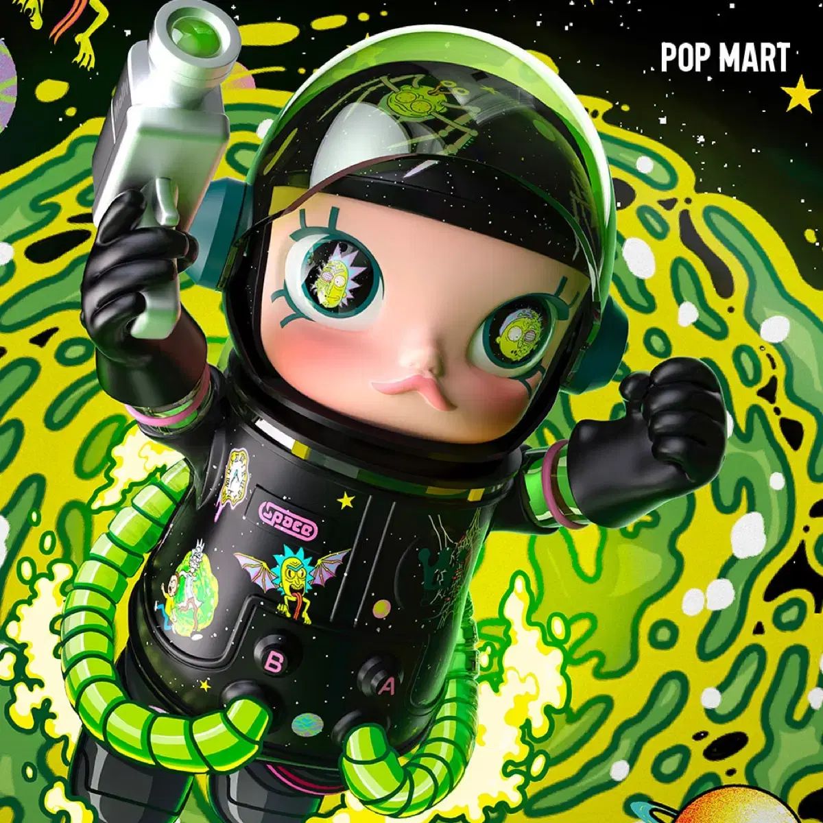 POP MART MOLLY SPACE - MEGA (Japan) 100% 400% Series Space Mart