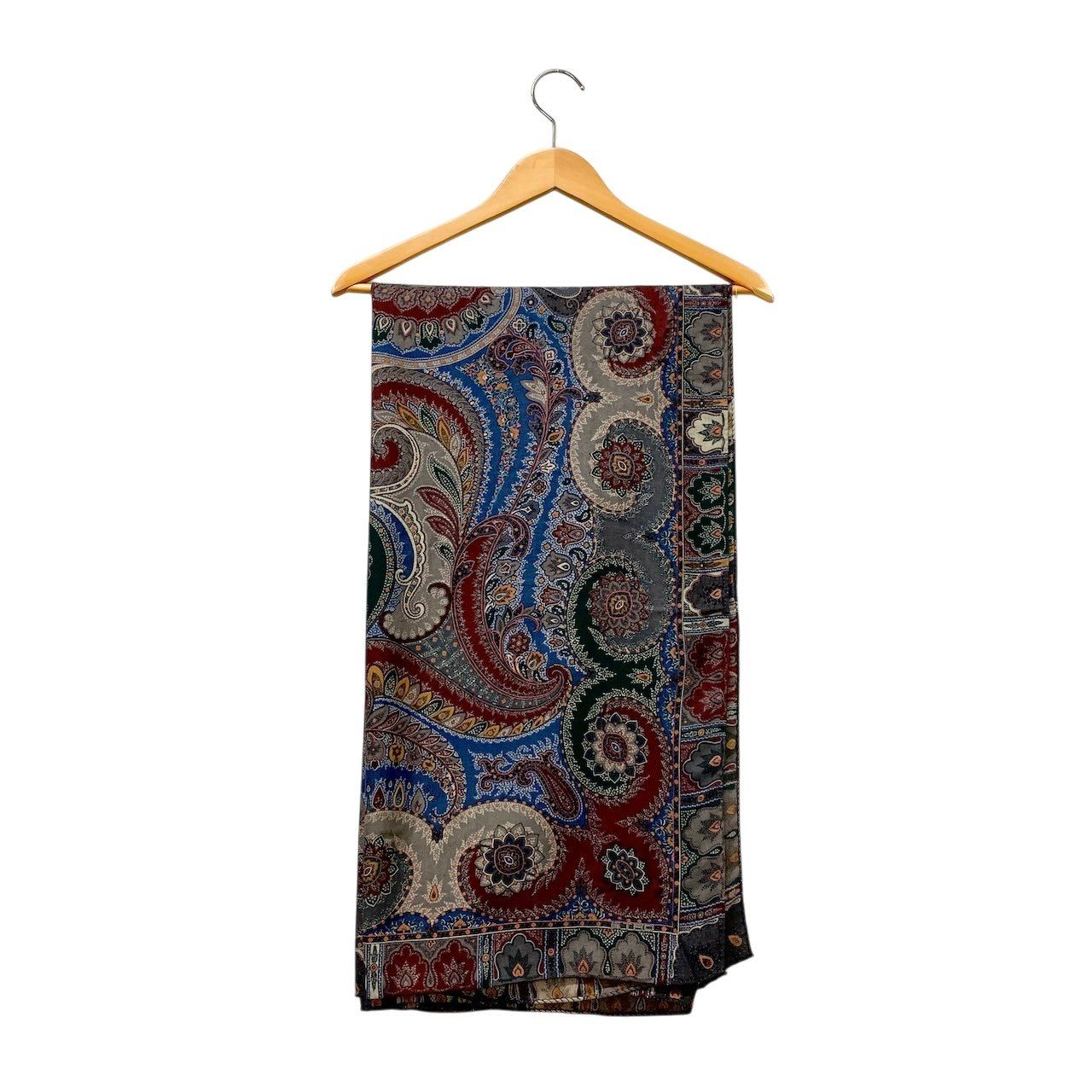 ETRO ペイズリー柄 ストール マルチカラー 箱無し ETRO ペイズリー柄