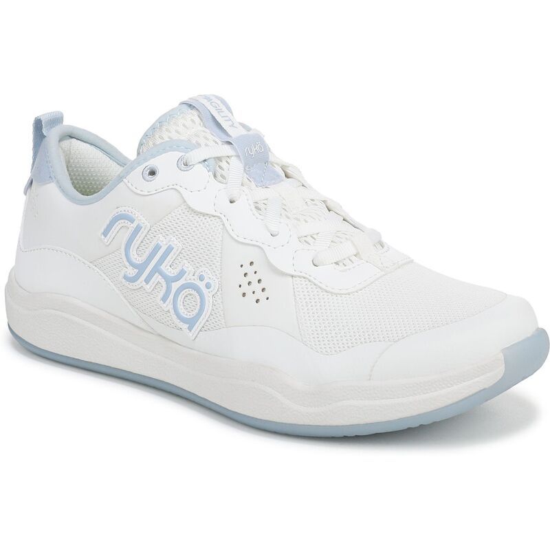 ライカ レディース シューズ スニーカー Ryka Court Agility Womens Cross Training Shoes White Skyride Blue ホワイト