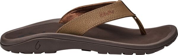 オルカイ メンズ シューズ サンダル OluKai Mens Ohana Flip Flop TanDark Java タン