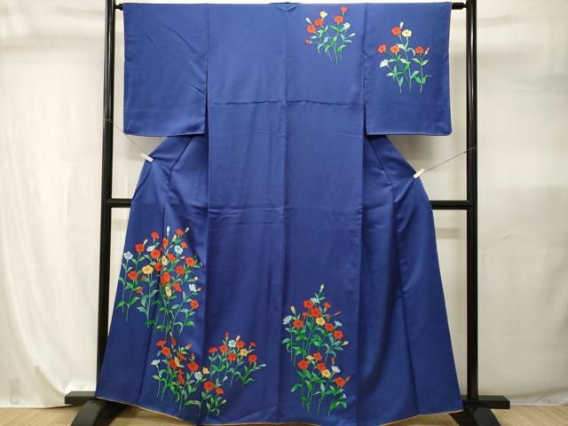 平和屋着物□訪問着 草花文 正絹 逸品 CABI7948ev - メルカリ