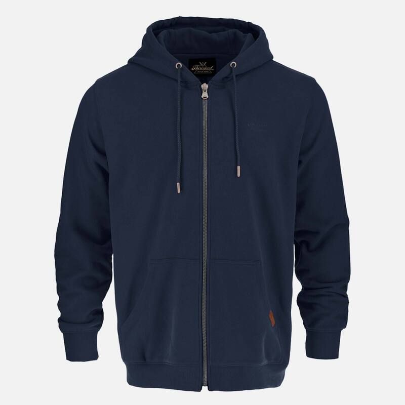 ソログッド レディース トップス Tシャツ パーカー Mens Thorogood Workwear Heavyweight Full Zip Up Hoodie Pageant Blue ブルー