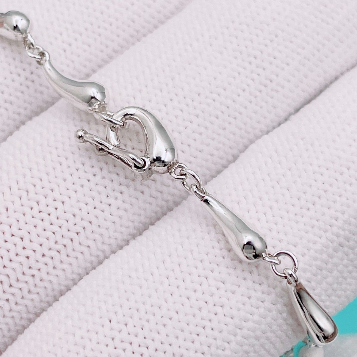 ◇ティファニー◇新品仕上済 Tiffany&Co. ティアドロップ ブレスレット