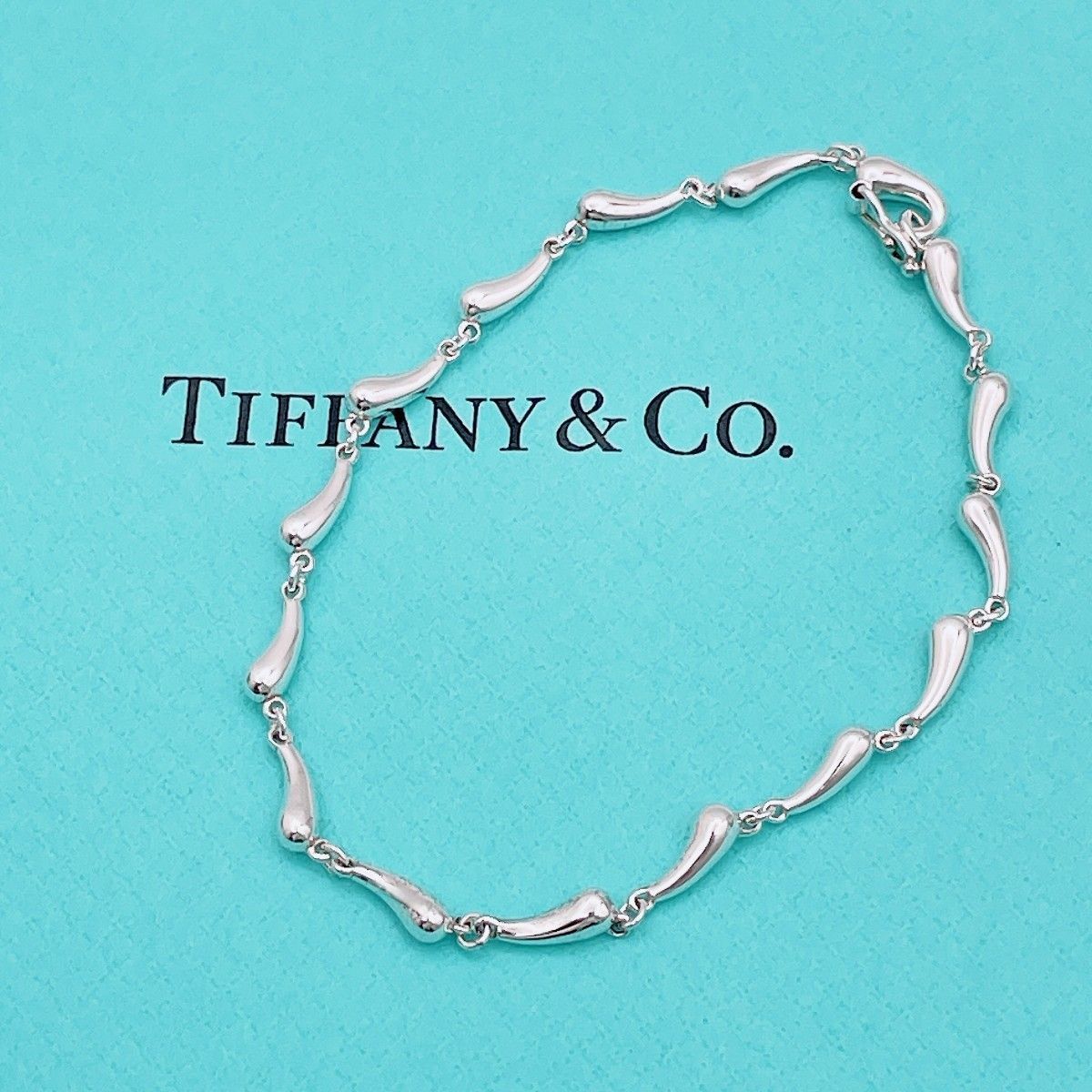 ◇ティファニー◇新品仕上済 Tiffany&Co. ティアドロップ ブレスレット