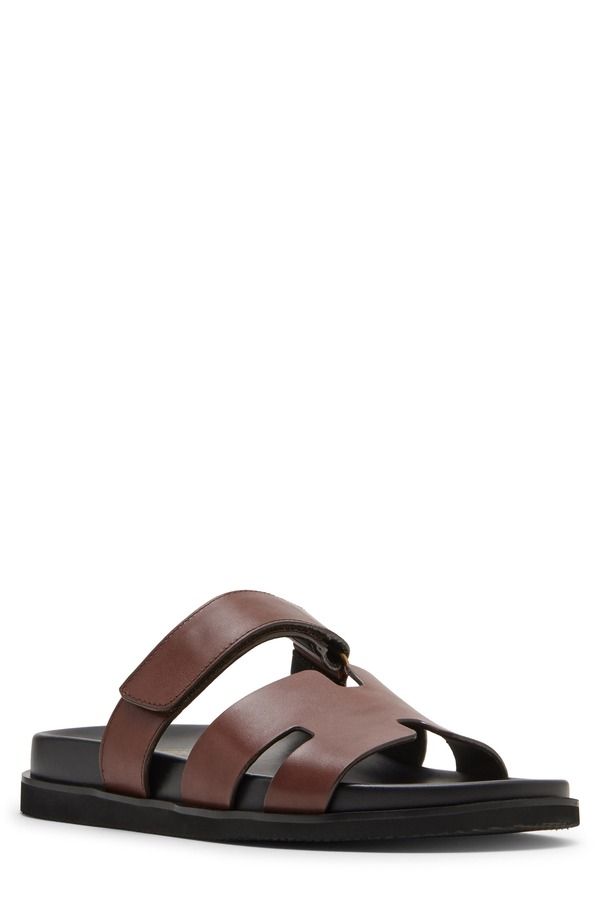 スティーブ マデン メンズ シューズ サンダル Steve Madden Maiven Slide Sandal Brown ブラウン