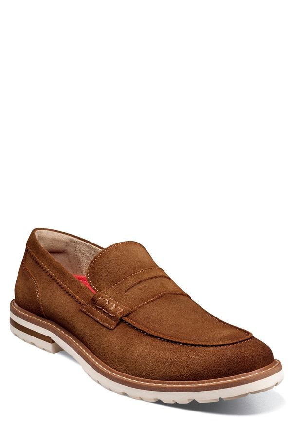 ステイシーアダムス メンズ シューズ ローファー Stacy Adams Hopkins Penny Loafer Brown Suede ブラウン 29,452円