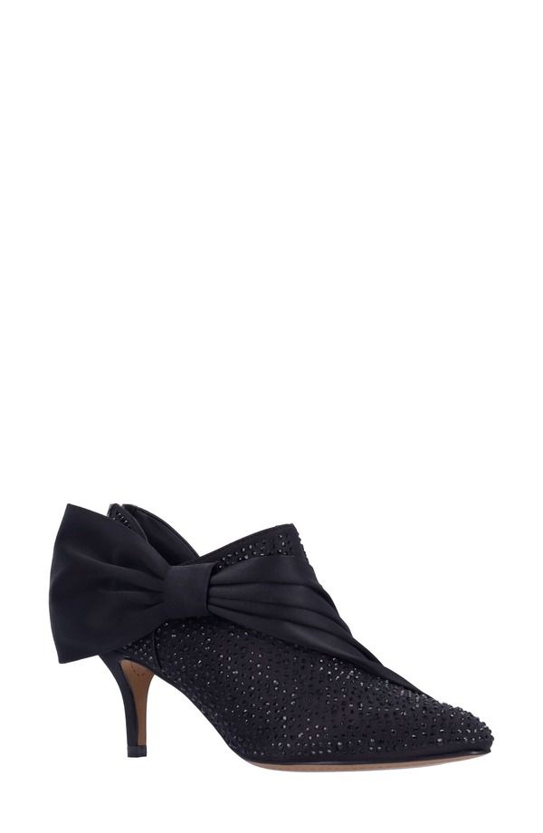 ジェイレニー レディース シューズ ブーツ・レインブーツ J Renelettra Pointed Toe Bootie Black ブラック