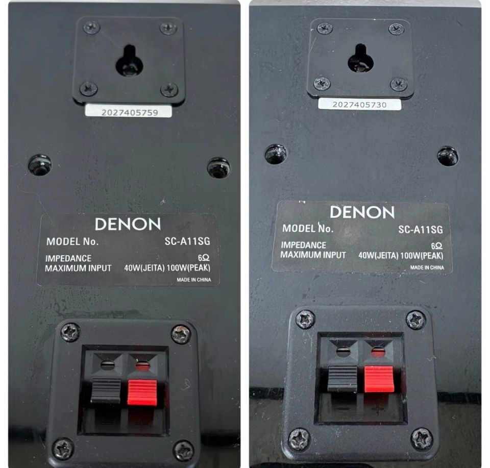 DENON SC-A11SG スピーカー ペア 音出し確認済 - メルカリ