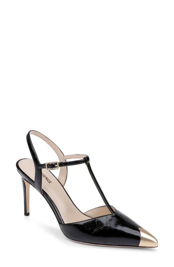ラジャンス レディース シューズ ヒール サンダル アンクル LAGENCE Kaveh Ankle Strap Sandal Black Patent ブラック