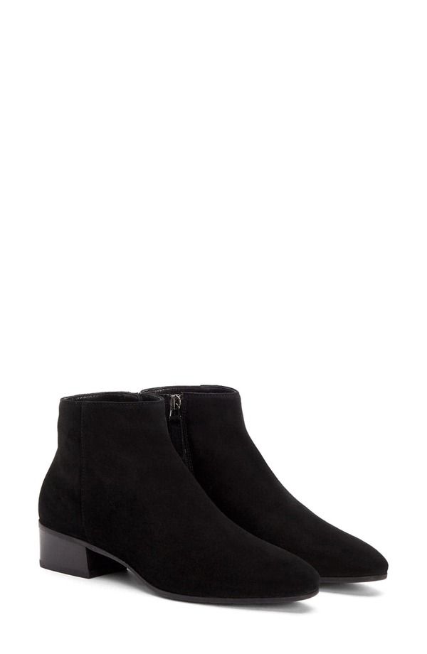 アクアタリア レディース シューズ ブーツ・レインブーツ Aquatalia Fuoco Weatherproof Bootie Black Suede 2 ブラック