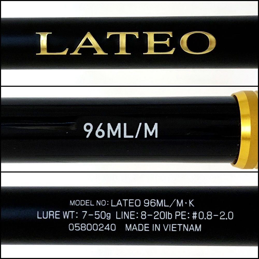 加古川店】 中古 Daiwa | ダイワ ロッド ラテオ 96ML/M・K 【84