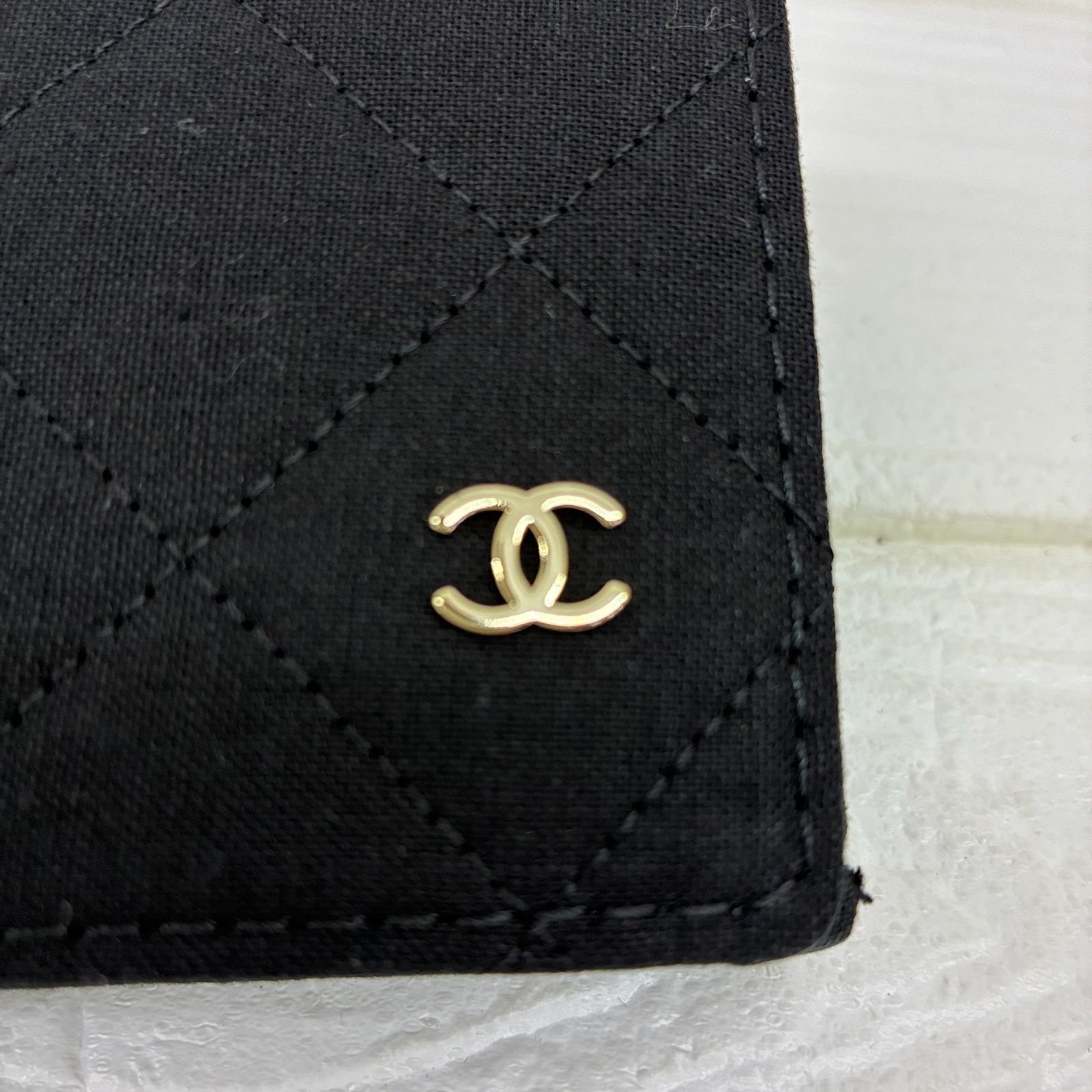 S1251 CHANEL シャネル キルティング サングラスケース メガネケース