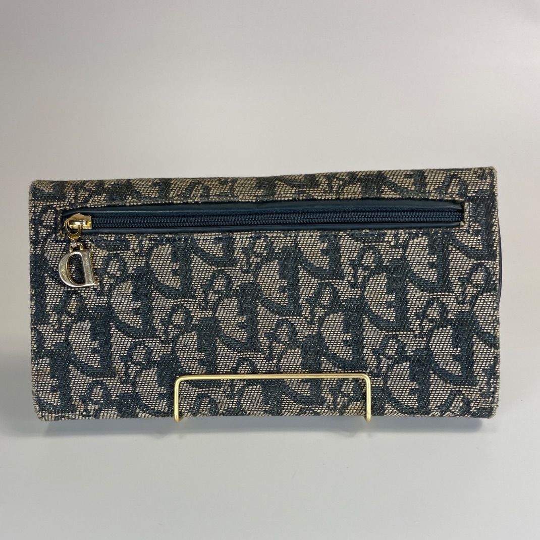 Christian Dior/クリスチャンディオール、トロッター柄、長財布