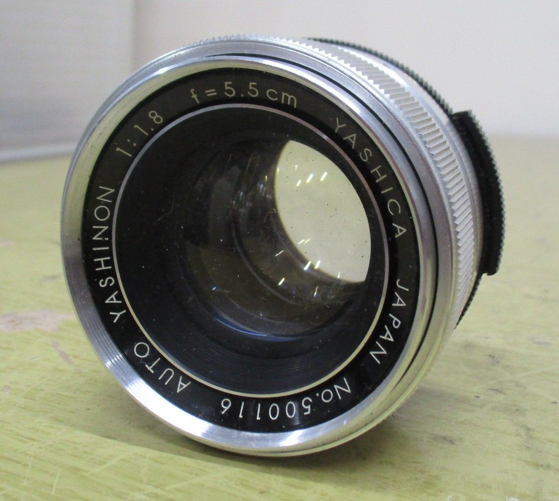 C158 YASHICA ヤシカ レンズ／AUTO YASHINON 1:1.8 f=5.5cm - メルカリ