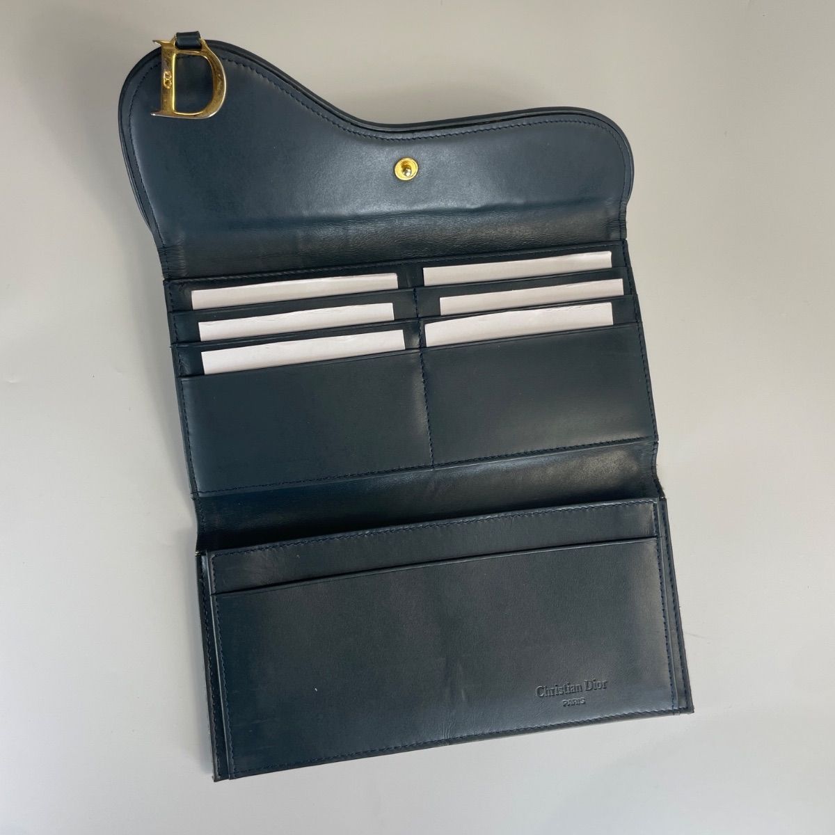 Christian Dior/クリスチャンディオール、トロッター柄、長財布