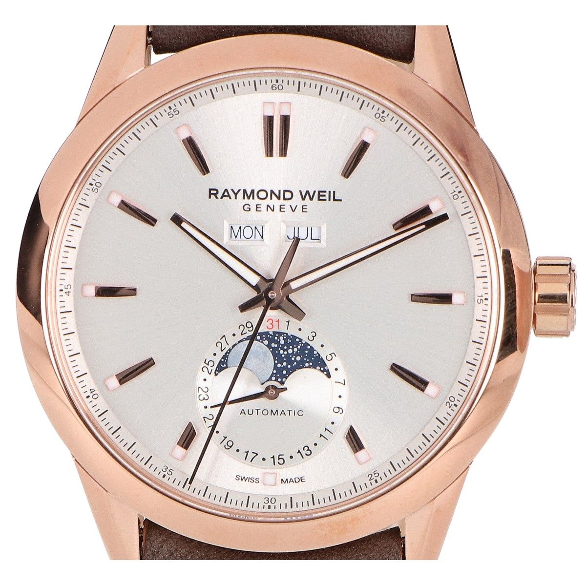 RAYMOND WEIL レイモンド ウェイル 新品同様 2766-PC5-64001 ムーン