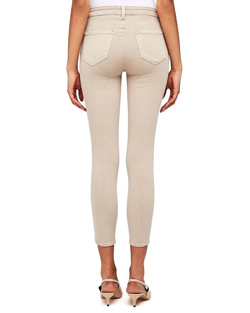 ラジャンス レディース ボトムス デニムパンツ ジーンズ LAGENCE Margot High Rise Skinny Jeans Biscuit｜詳細画像
